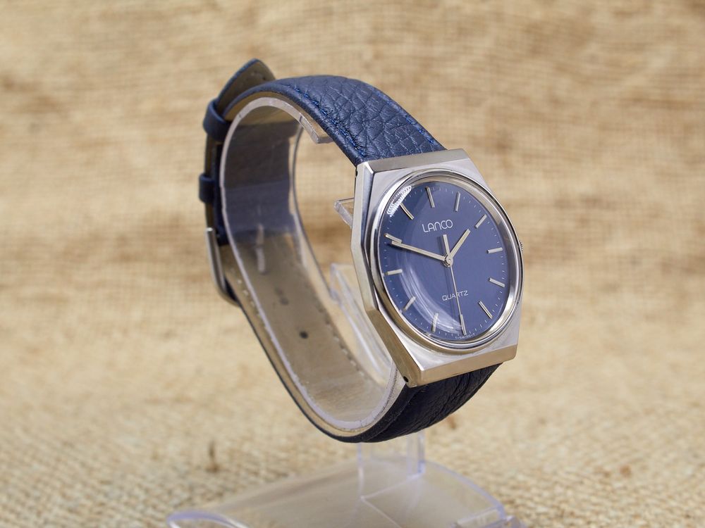 Cadran De Montre FHF 82 Pour LANCO - Diamètre 31,50 Mm - Pièce D'Horlogerie Occasion