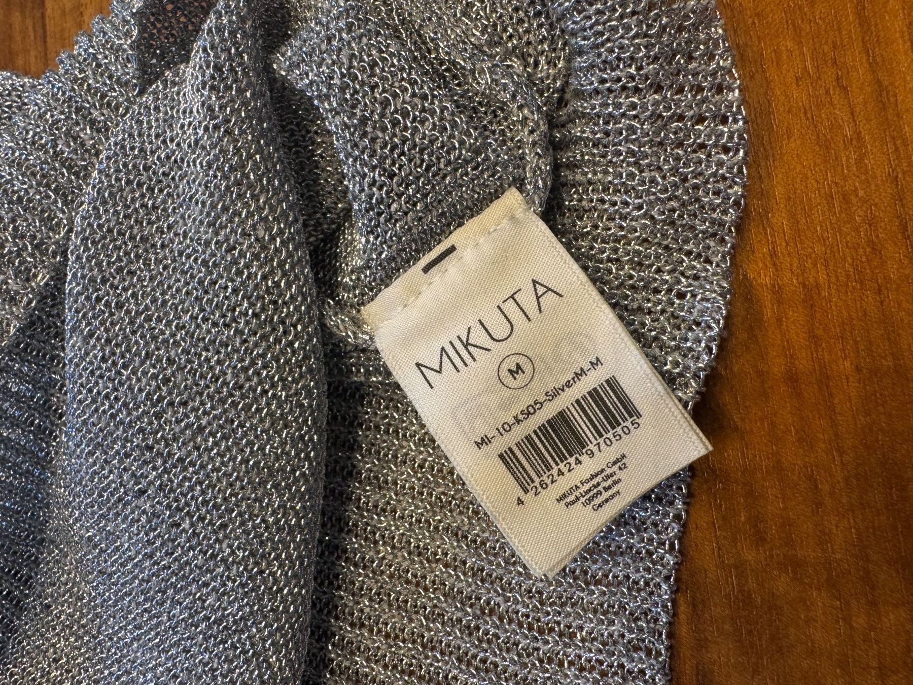 Maglioni & Felpe: MIKUTA Pullover, silber-grau, Grösse M – Usato da Wabern venduto da coody33 2