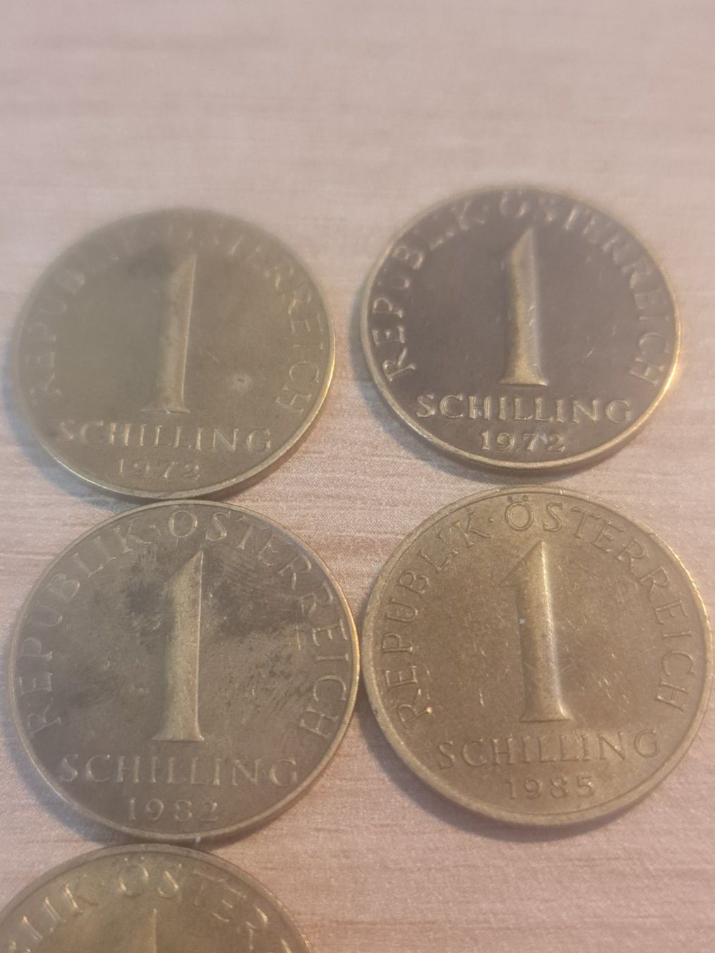 Alle Münzen: OESTERREICH 1 SCHILLING-MUENZEN – Gebraucht aus Windisch von MarcelS01 1