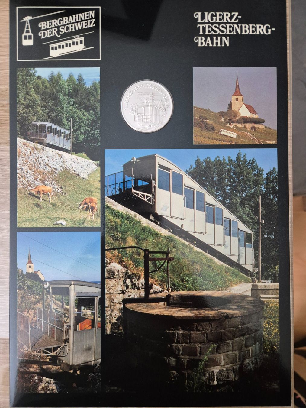 Medaglie: Bergbahnen der Schweiz - Ligerz Tessenbergbahn – Usato da Luzern venduto da Vreneli_1