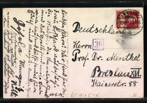 Cartes postales: Näfels-Mollis, Bahnhof mit Glärnisch u – D'occasion à Berlin par bartko-reher 1