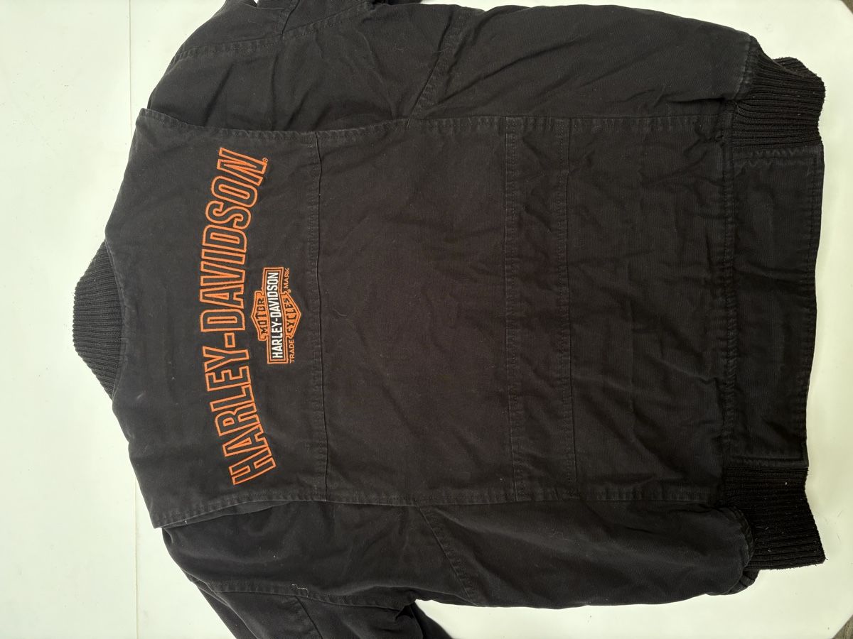 Harley-Davidson Giacche: Harley-Davidson Bomberjacke Herren Grösse M schwarz – Usato da Emmenbrücke venduto da Tomssen 2