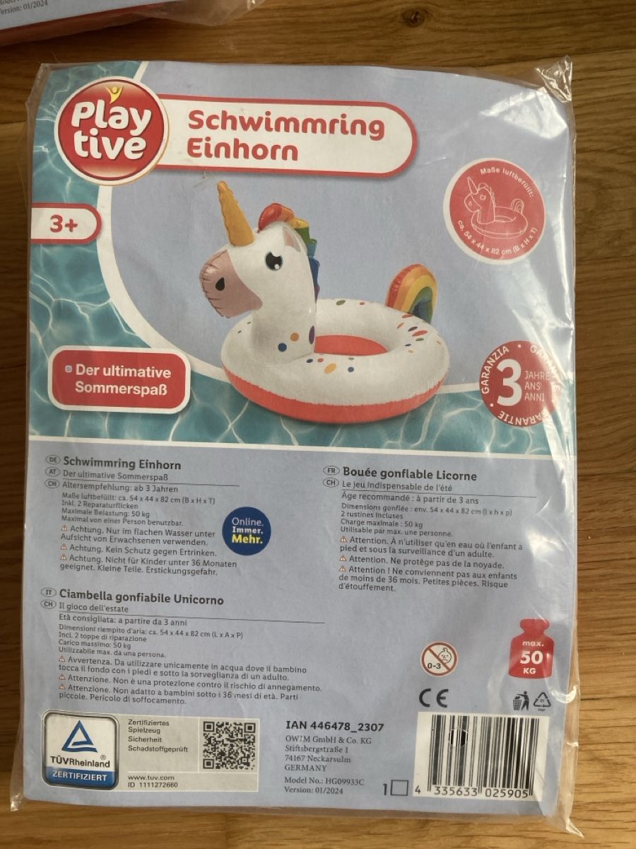 Salvagente: Luftboot und 2 Schwimmringe neu in Originalverpackung – Nuovo (secondo la descrizione) da Staad SG venduto da gab_7dr9 3