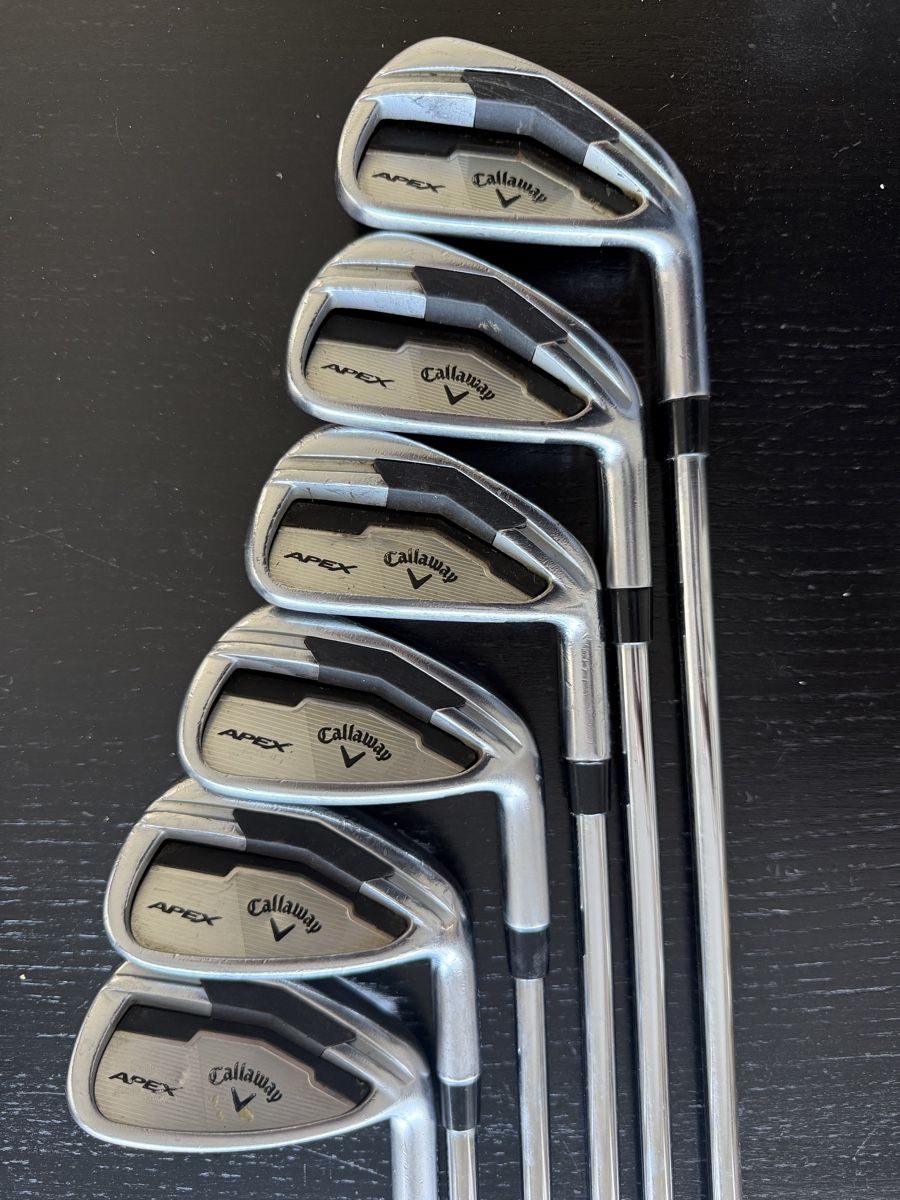 Callaway Mazze & Set: Callaway Apex Irons 5-P – Usato da Domdidier venduto da fdecourt