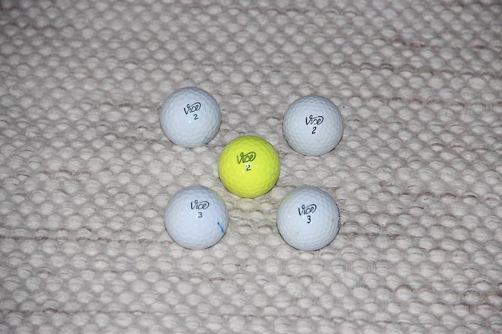 Bälle: 5 gebrauchte Vice Golfbälle – Gebraucht aus Jona von sabi9