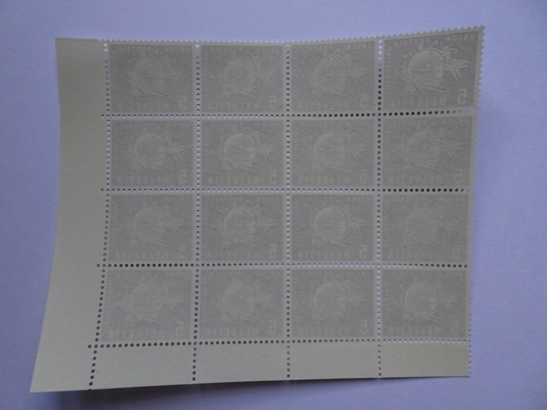 Tous les timbres: UPU 1957** – Neuf (Voir description) à Aadorf par Chnorli-Furz 1