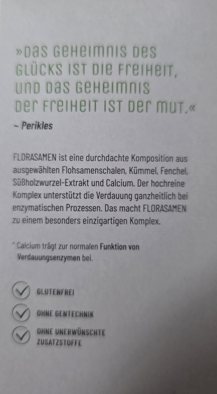 Lebensmittel & Spezialitäten: Flora Samen Verdauungs-Komplex – Neu und originalverpackt aus St. Gallen von Shelly__x3 4