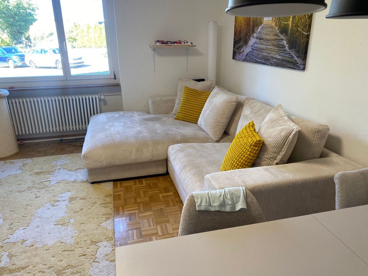 Divani: Ecksofa Sunny, Cord-Stoff cream – Usato da Uster venduto da nicole.sapienza 7