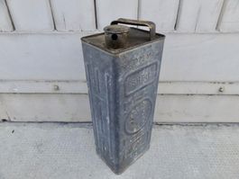 alter SHELL LUXUS PETROLEUM Kanister Blechkanister Bidon