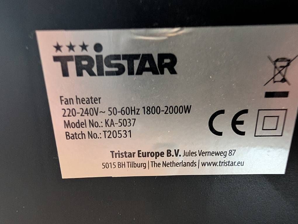 Radiatori: Tristar Heizlüfter – Usato da Winterthur venduto da up.