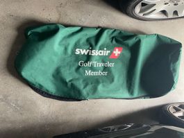 3x Golf Traveller Bag Vintage-Swissair/Credit Suisse & Swiss