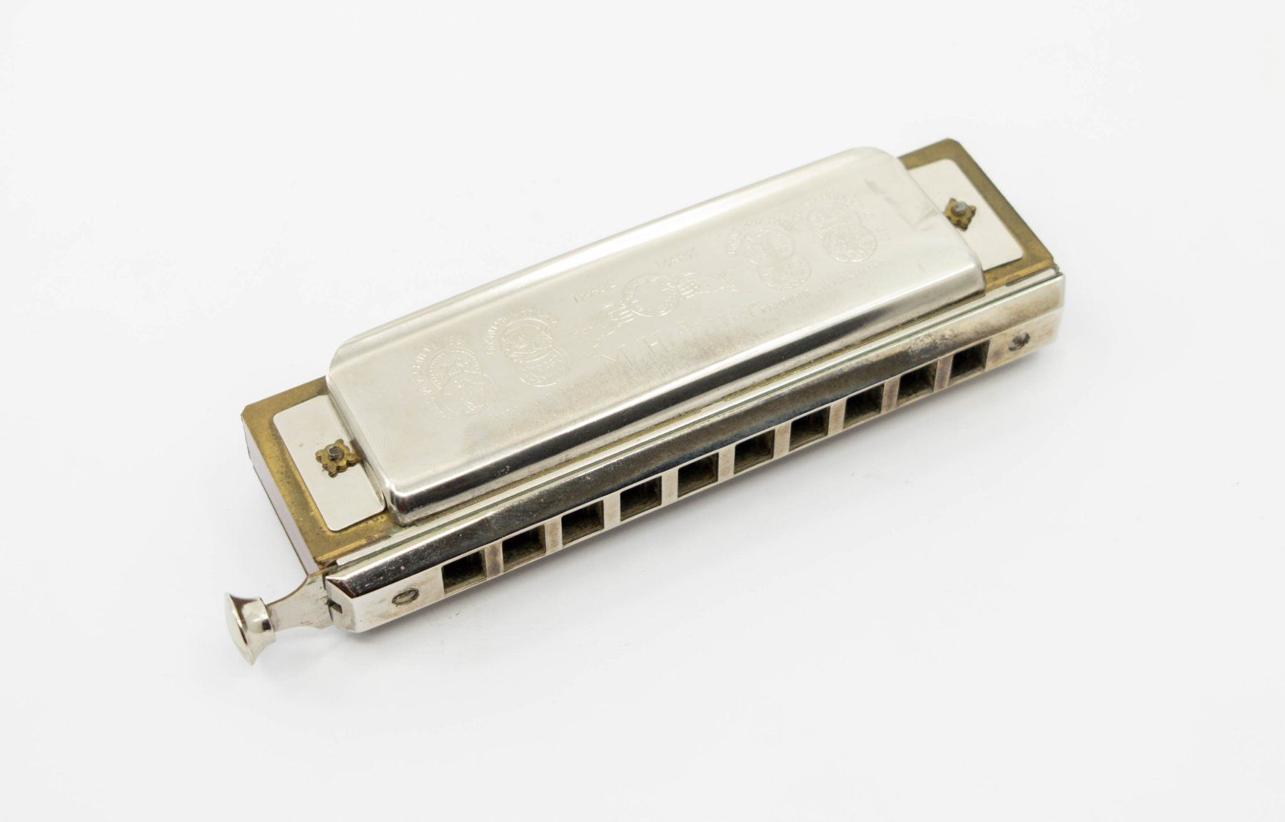 Hohner Strumenti musicali: Hohner Mundharmonika Chromonica 260 / C - 3 – Usato da Zürich venduto da ZuercherBrockenhaus 1