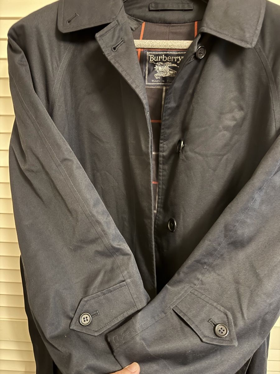 Burberry Mäntel: Klassischer Burberrys Trenchcoat, Dunkelblau – Gebraucht aus Niederbipp von yar_tf6f 2