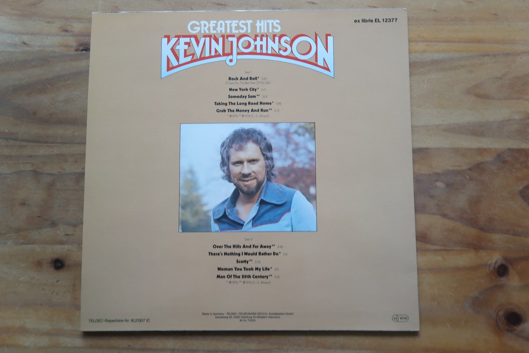 Dischi in vinile: KEVIN JOHNSON - GREATEST HITS - VINYL LP – Usato da Basel venduto da Patiscat 1