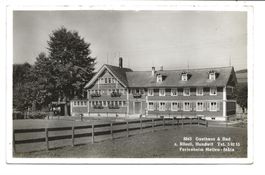 Hundwil (AR) Gasthaus und Bad zum Rössli - Foto-Ak - um 1940