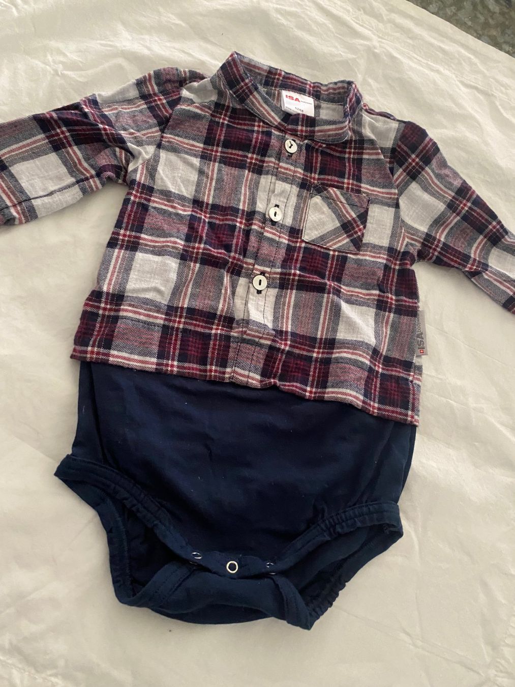 Unterwäsche: ISA Baby Body Gösse 62/68 – Gebraucht aus Allenwinden von Obalu