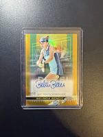 2024 Topps Chrome Tennis Belinda Bencic Gold Auto /50