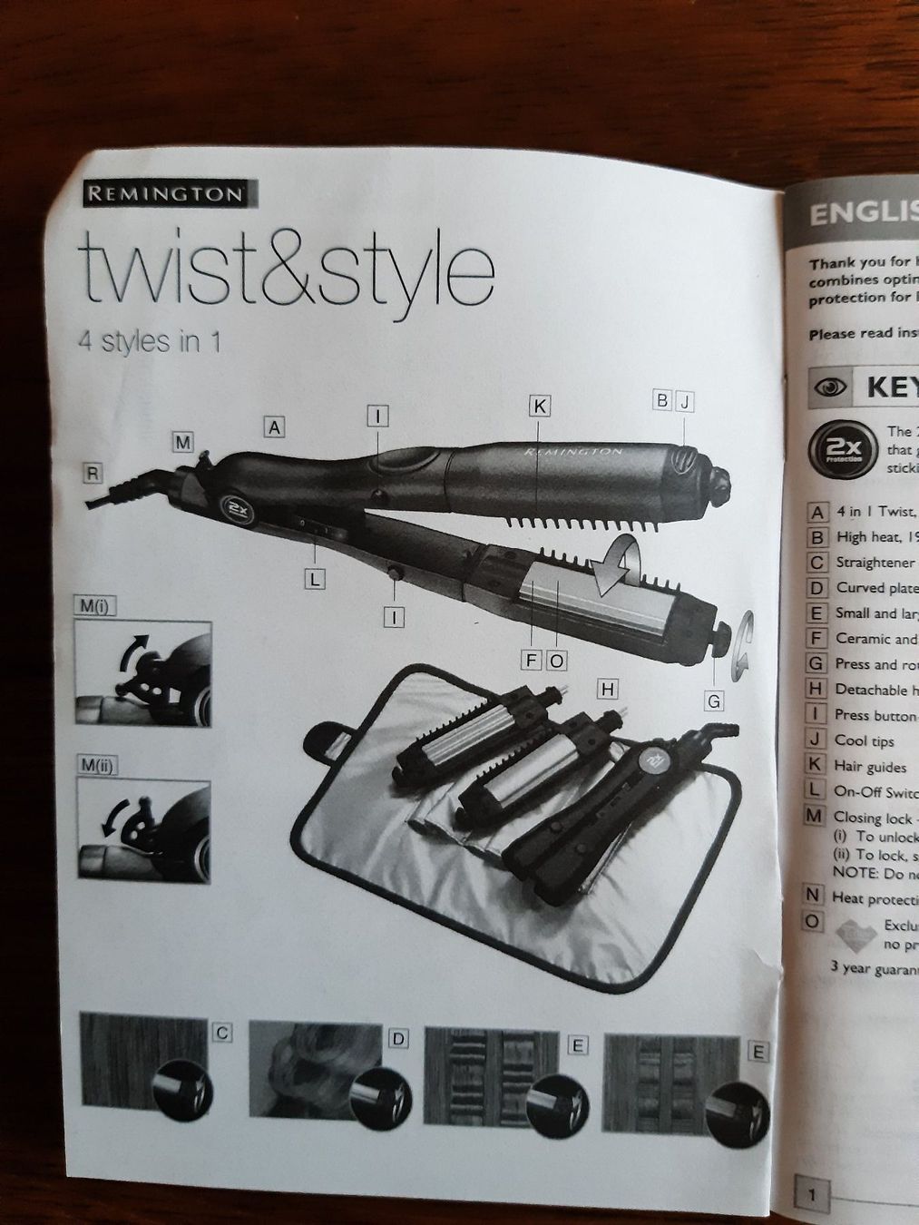 Remington Piastre & Arricciacapelli: REMINGTON multi-plate styler twist&style – Usato da Pieterlen venduto da Dyui 3