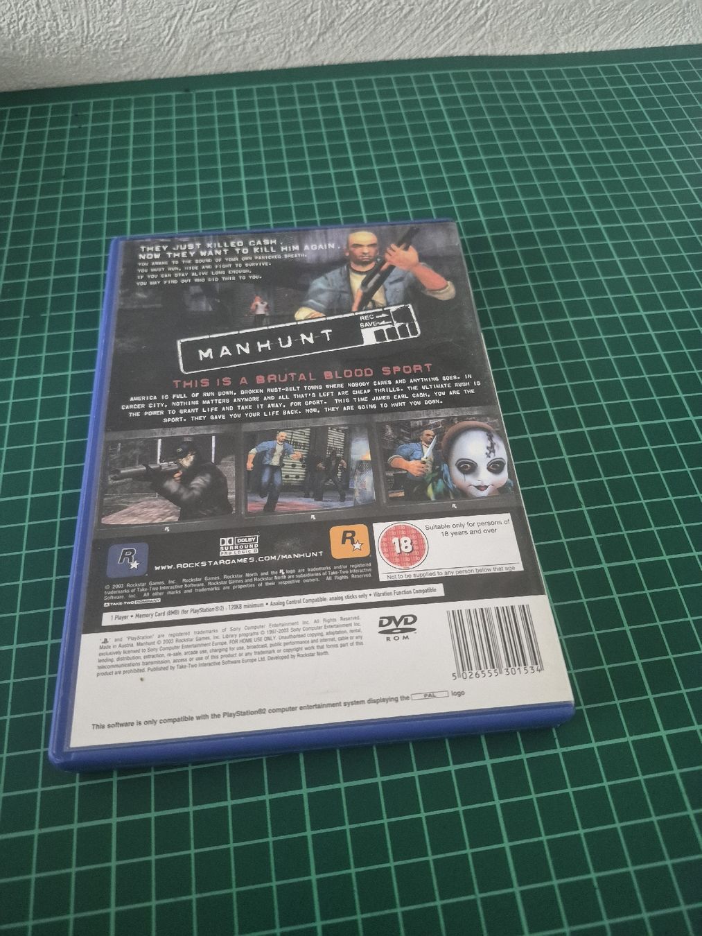 Sony Giochi: Manhunt PS2 – Usato da Meyrin venduto da Retro-GZ 2