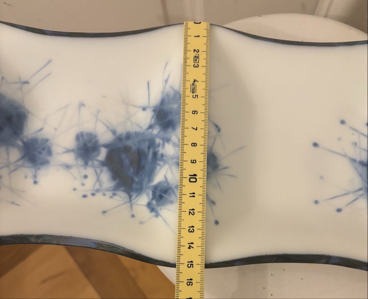 Servierplatten: Grand plat en opaline de Bernard Gilbert – Neu (gemäss Beschreibung) aus Genève von ati_tj8f 4