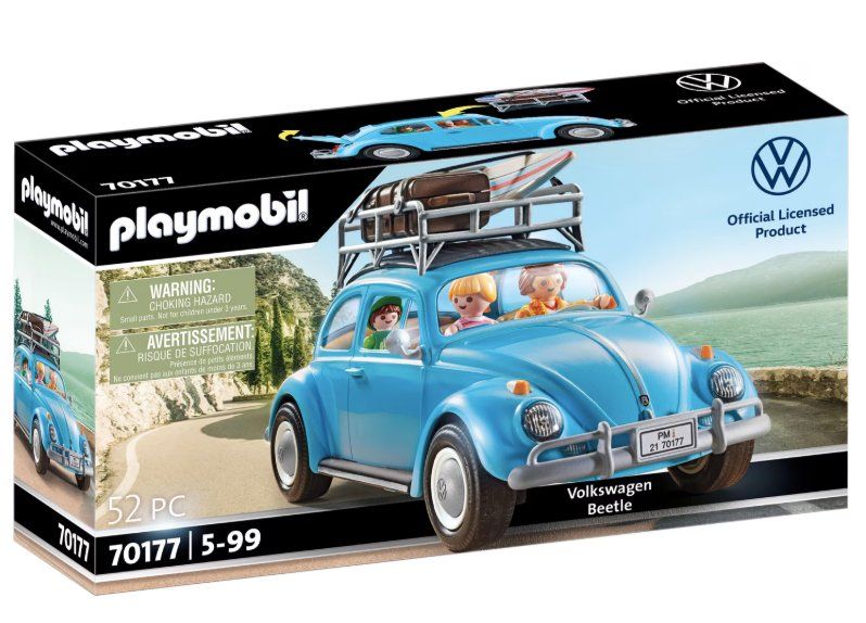 Playmobil Giocattoli: Playmobil 70177 VW Käfer blau – Nuovo e nell'imballaggio originale da Rapperswil SG venduto da Vespinone