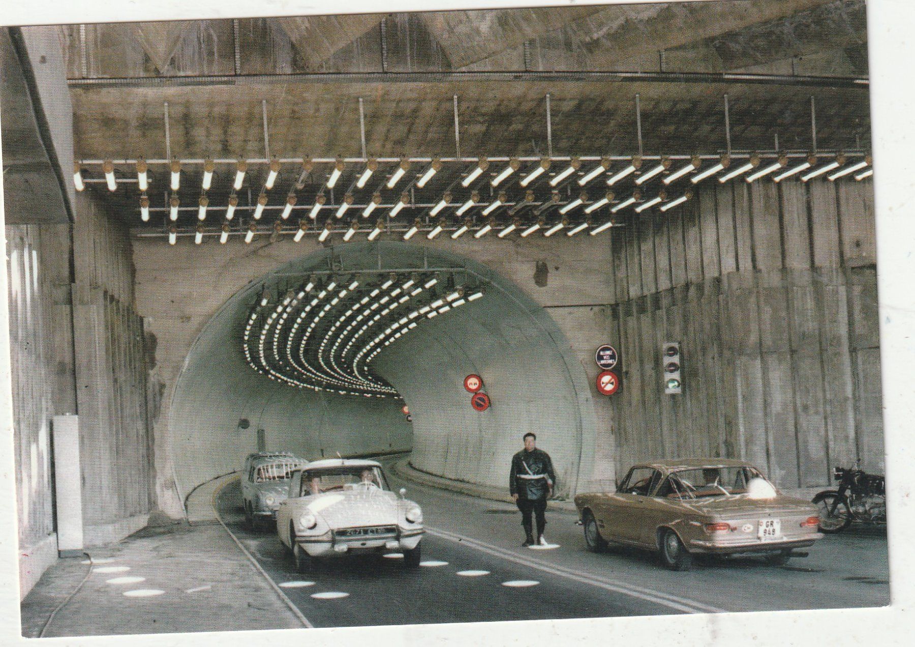 Cartoline postali: Tunel M. Bianco Chamoni – Usato da Lumbrein venduto da made02