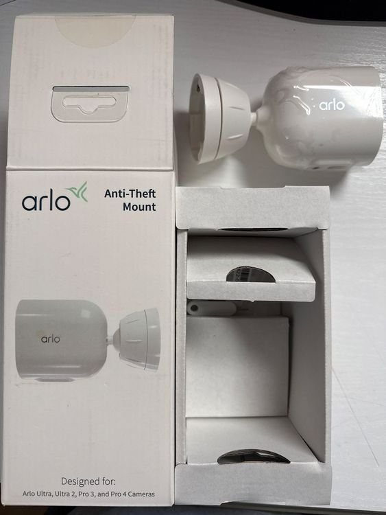 Arlo Supporti a parete: Arlo Total Security Halterung – Nuovo e nell'imballaggio originale da Zuchwil venduto da Beppe_25.3