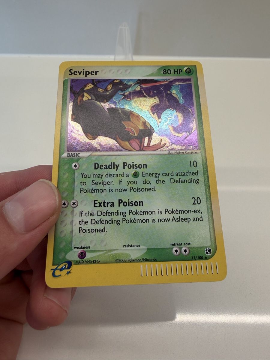 Pokémon Sammelbilder & Trading cards: Seviper Holo Rare EX Sandstorm 2003 – Gebraucht aus Arlesheim von WungaBunga 4