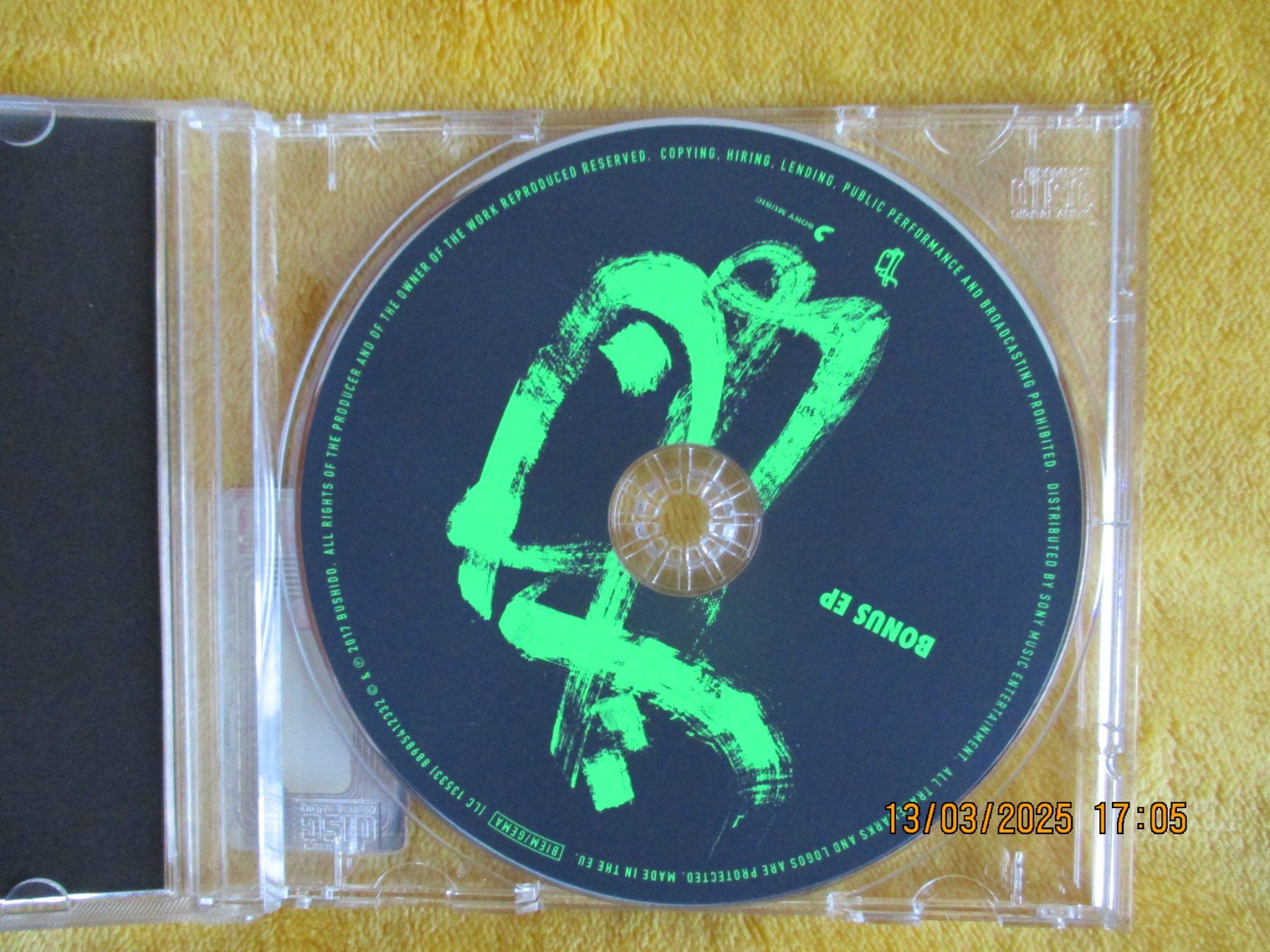 CD: BUSHIDO CD – Nuovo (secondo la descrizione) da Safenwil venduto da universum78 1
