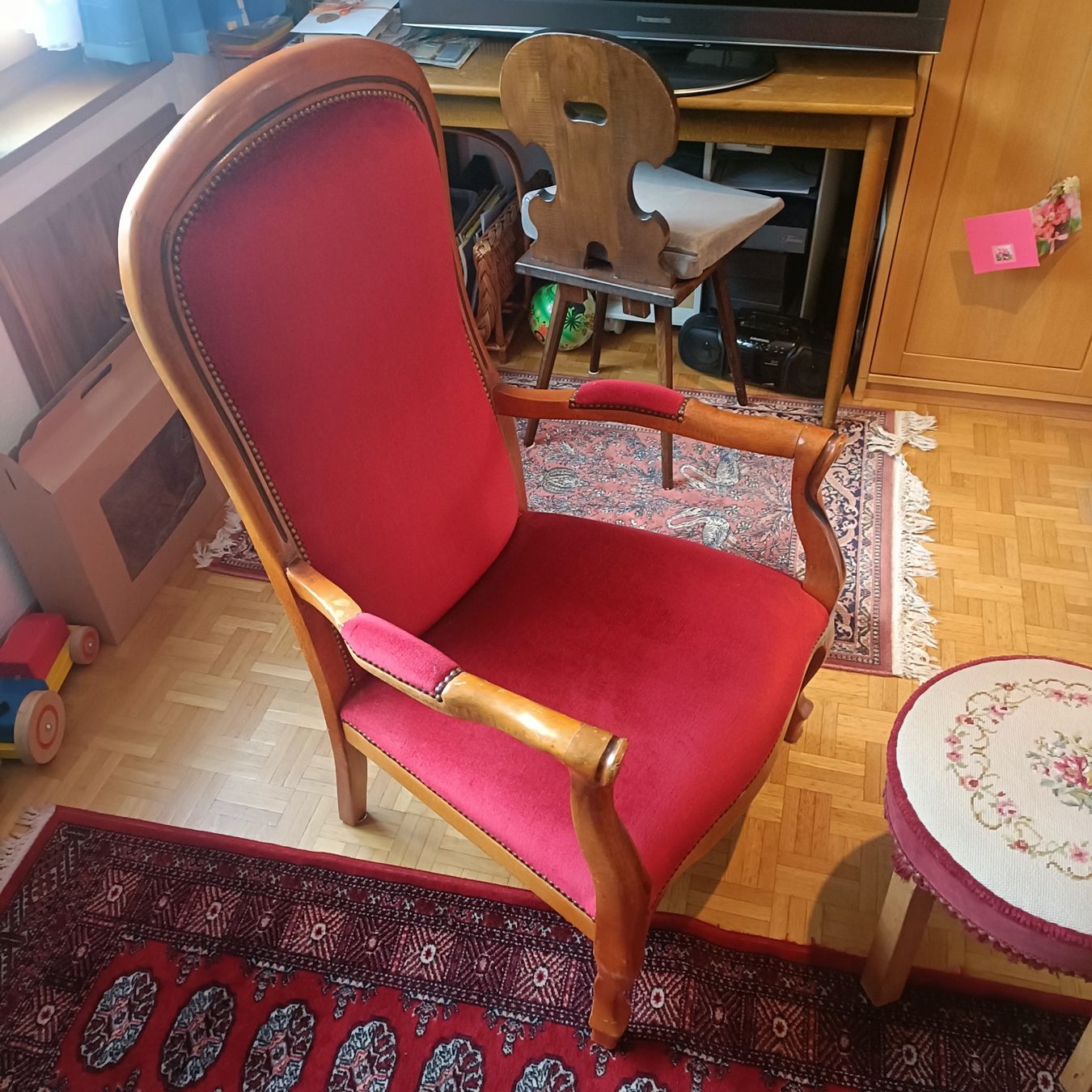 Poltrone: Antiker Sessel / Polstersessel Vintage – Usato da Ennetbühl venduto da Van_Schoch 5