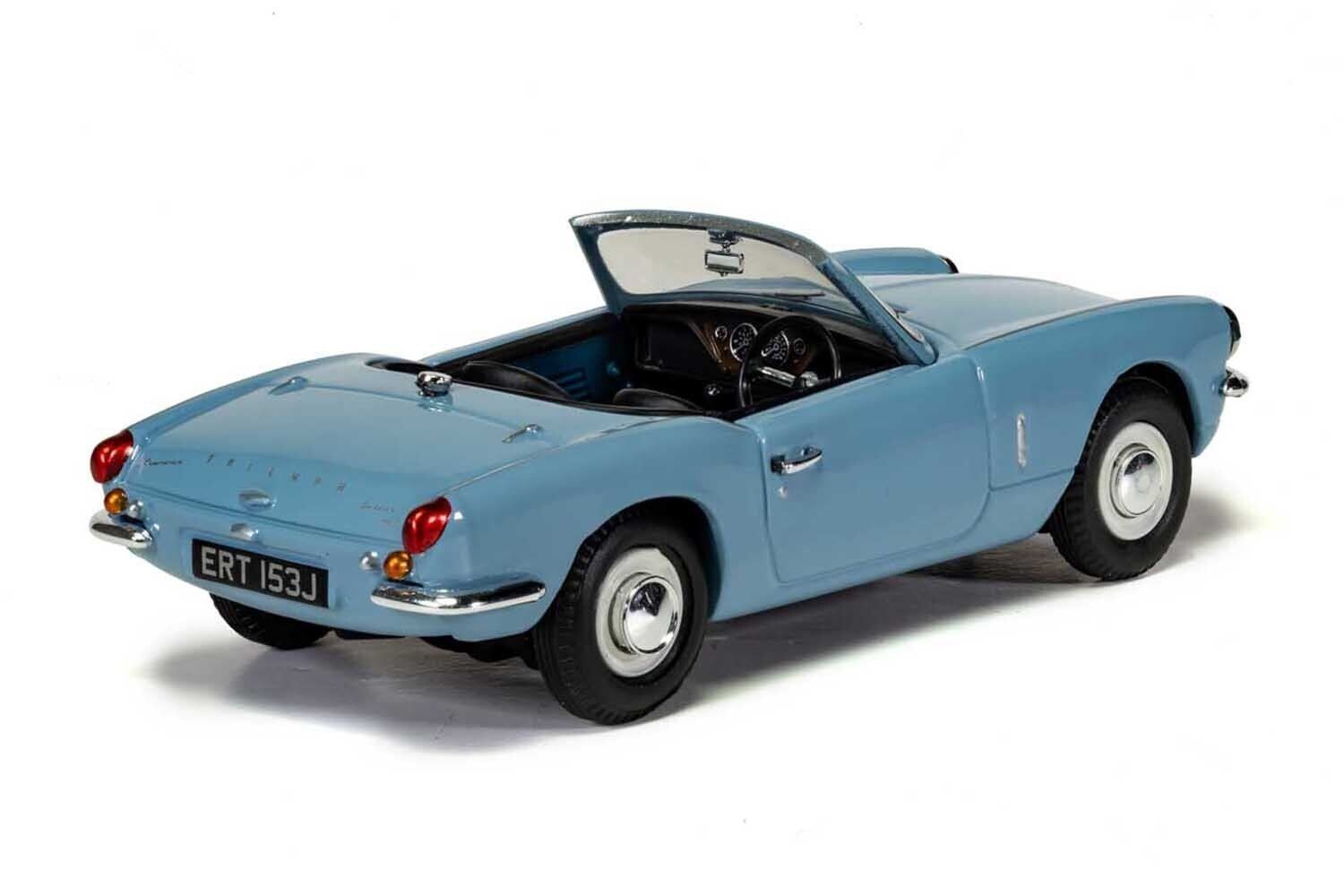Triumph Modellautos: Triumph 3er Set TR6 rot, Stag weiss, Spitfire hellblau  1:43 – Neu und originalverpackt aus Gerlafingen von espero88 7