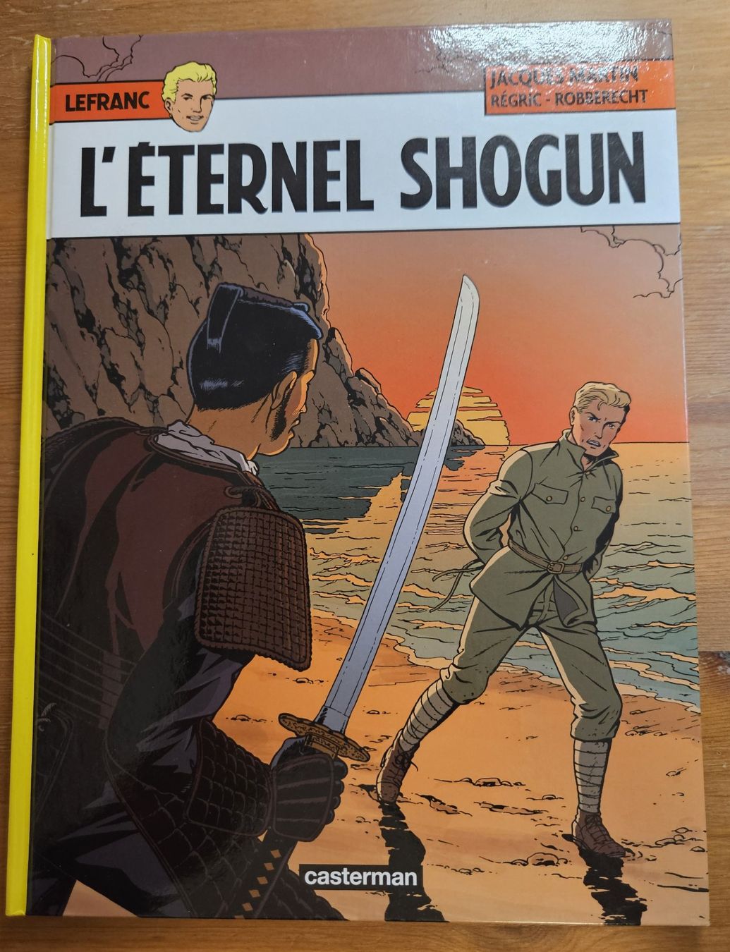 Fumetti: Lefranc N 23 E.O. (T.T.B.E.)   L'éternel shogun – Usato da Prévonloup venduto da bitume1975