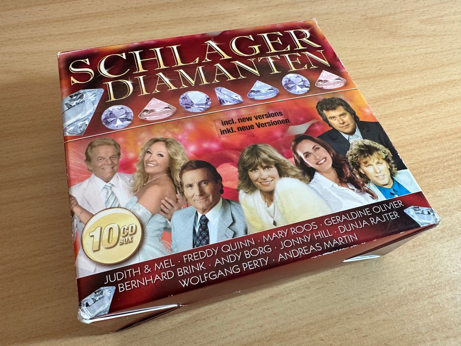 CDs: Various – Schlager Diamanten - 10 CD – Gebraucht aus Rikon im Tösstal von Alpenmutz