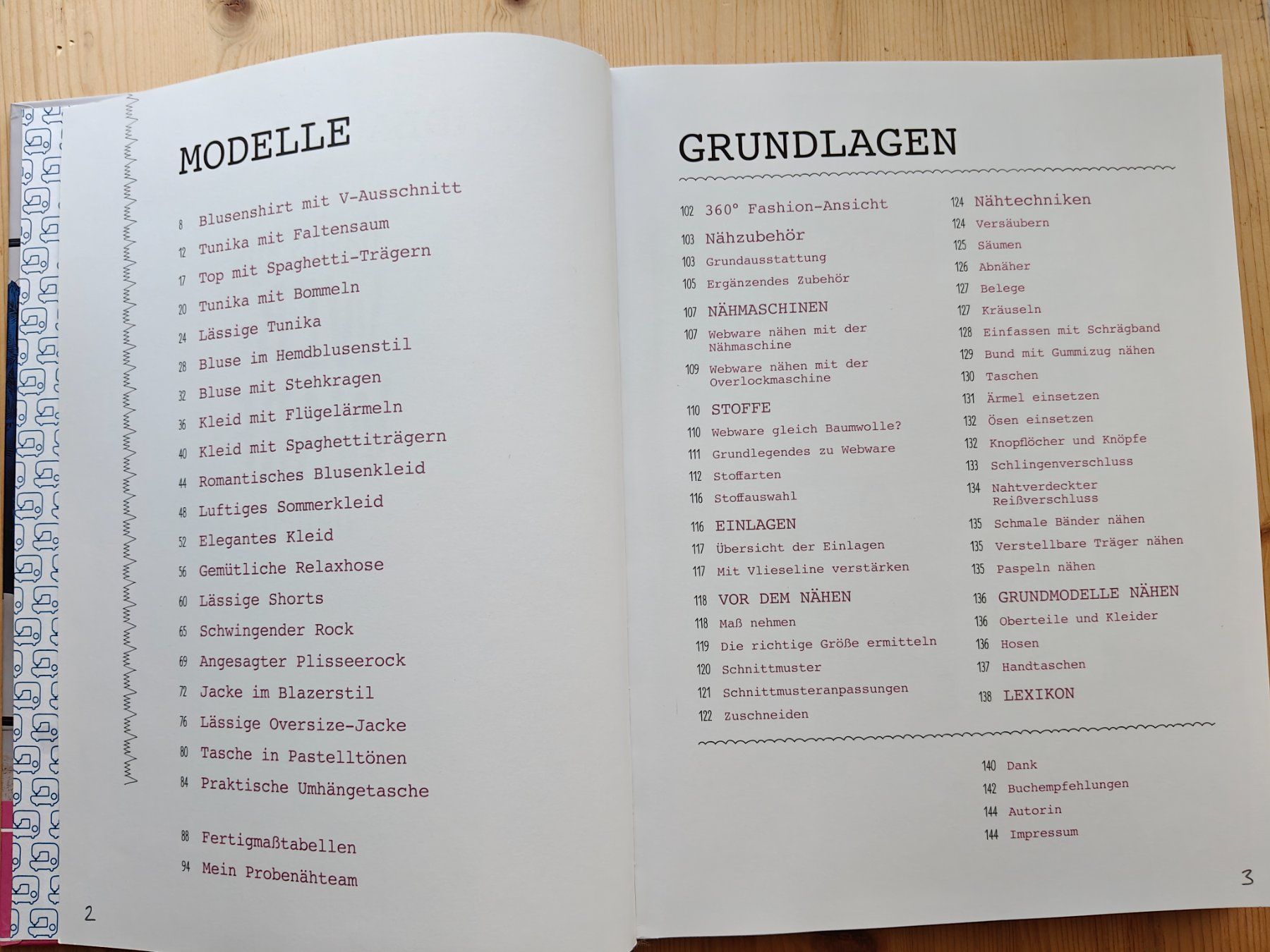 Libri: Basics aus WEBWARE nähen / 20 Modelle Grösse 34-50 – Usato da Muttenz venduto da Negnuja 2