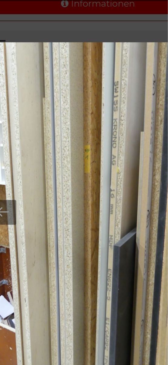 Articoli in legno: Grosser Posten an Holzplatten, Möbelplatten, MDF, Spanplatte – Nuovo (secondo la descrizione) da winterthur venduto da rhl91