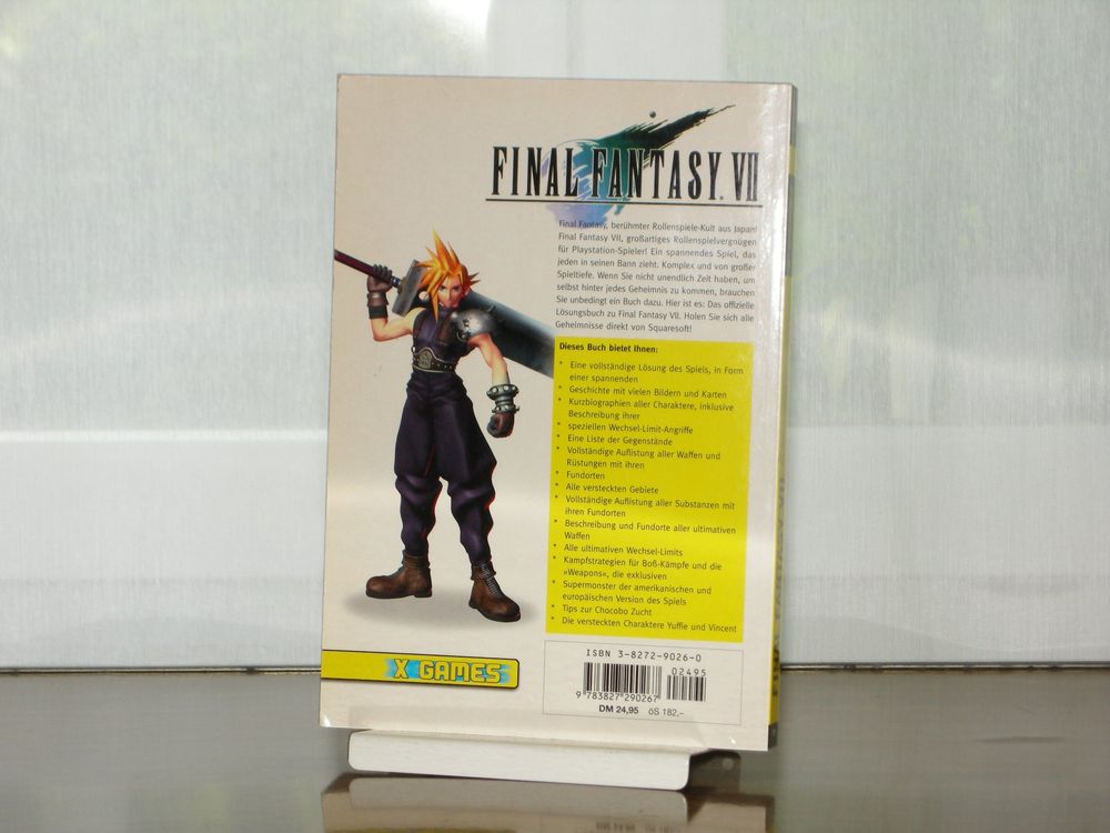 Vintage Final Fantasy VII Lösungsbuch 1998 Playstation Rar Comprare su Ricardo