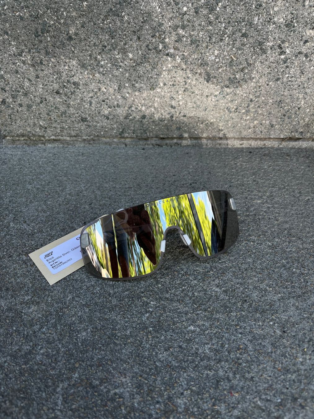 Poc Occhiali & Lenti: POC ELICIT SPORTBRILLE, Argentite Silver – Nuovo e nell'imballaggio originale da Bern venduto da Disco_Cycle