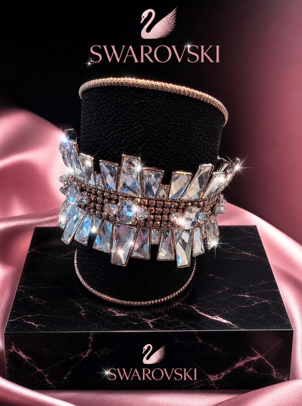Swarovski Armbänder & -reifen: Swarovski Statement Armband neu, original – Neu (gemäss Beschreibung) aus Kirchleerau von Piroska05