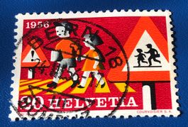 CH Briefmarken Vollstempel   