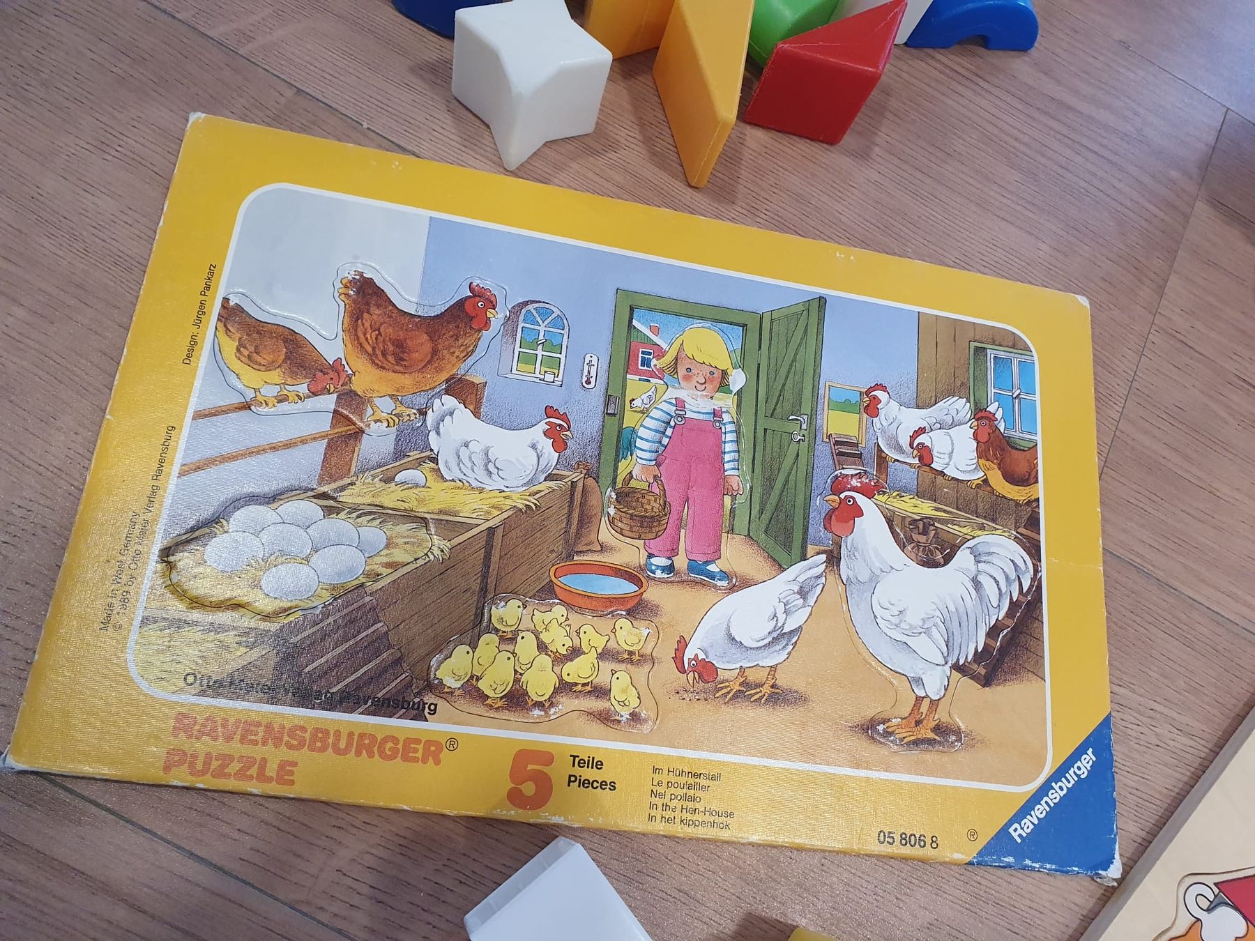 Spielzeuge: Spielzeug Set Bausteine Puzzle  Garderobe – Gebraucht aus Niederönz von STI88 3