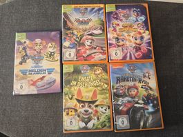 Paw Patrol DVD Sammlung, 5 Stück