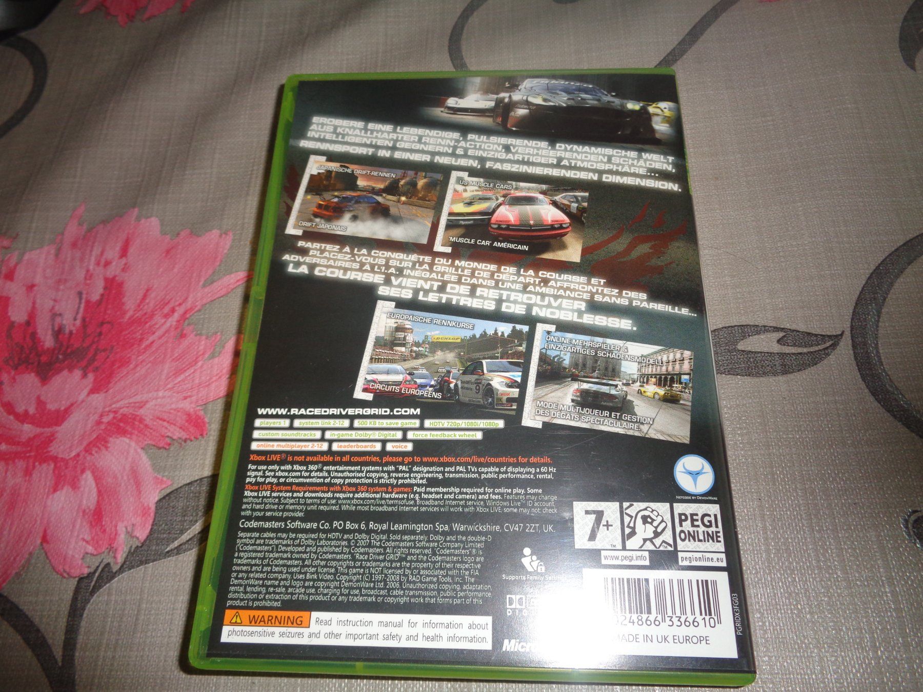 Giochi: Racedriver Grid XBOX 360 – Usato da Olten venduto da Disc-Ausverkauf 2