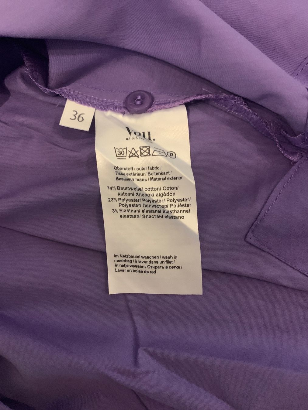 Camicette: Neue Hemdbluse JustWhite – Nuovo e nell'imballaggio originale da Lausen venduto da tiguan07 3