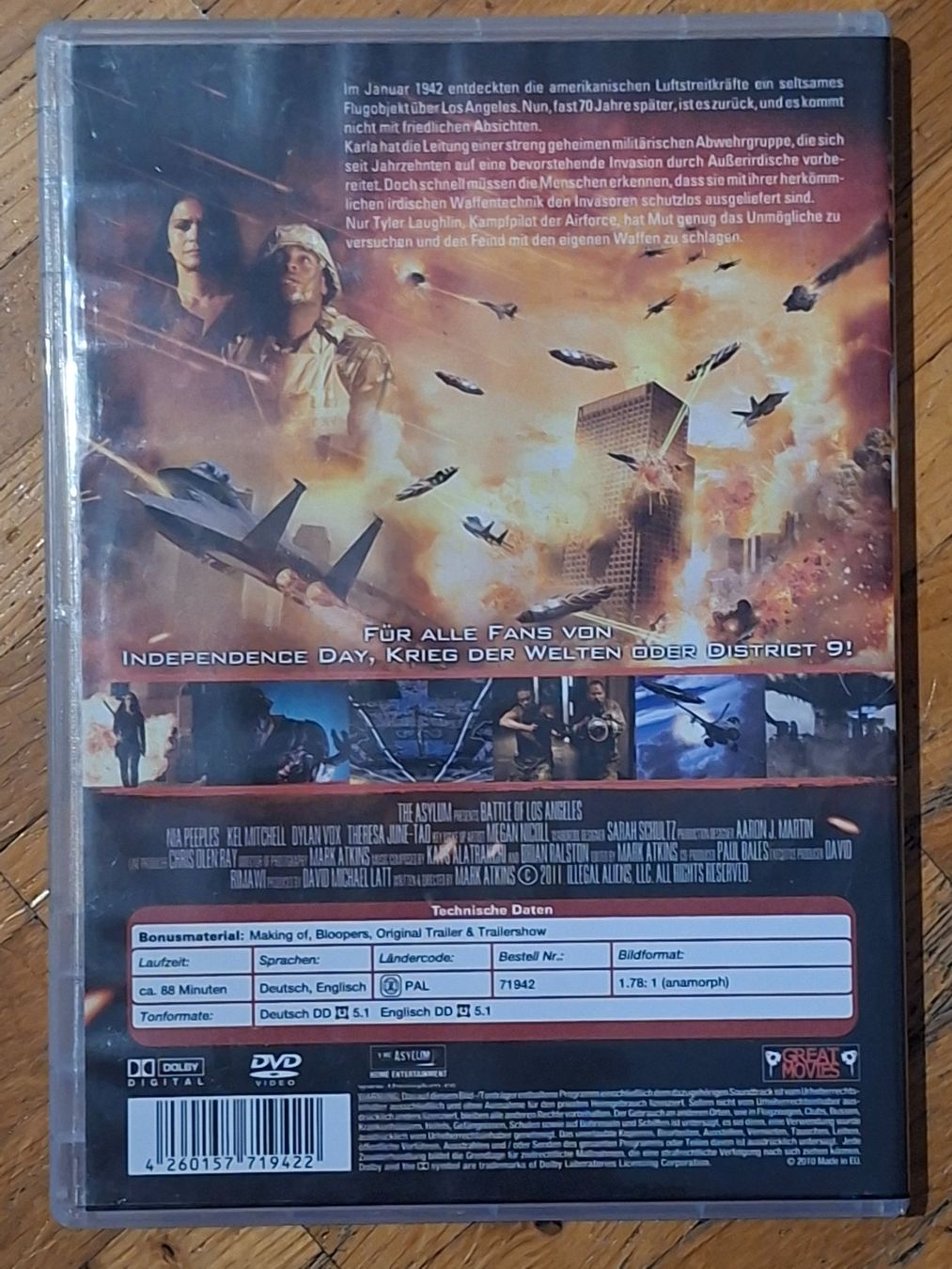 Tous les DVDs: Battle of Los Angeles – D'occasion à Wallisellen par Sawr 1