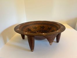 Original Holz Schale von Fidji