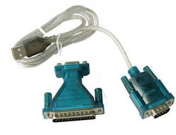 USB Zu Seriell RS232 Kabel + DB25 St Zu DB9 Adapter 2