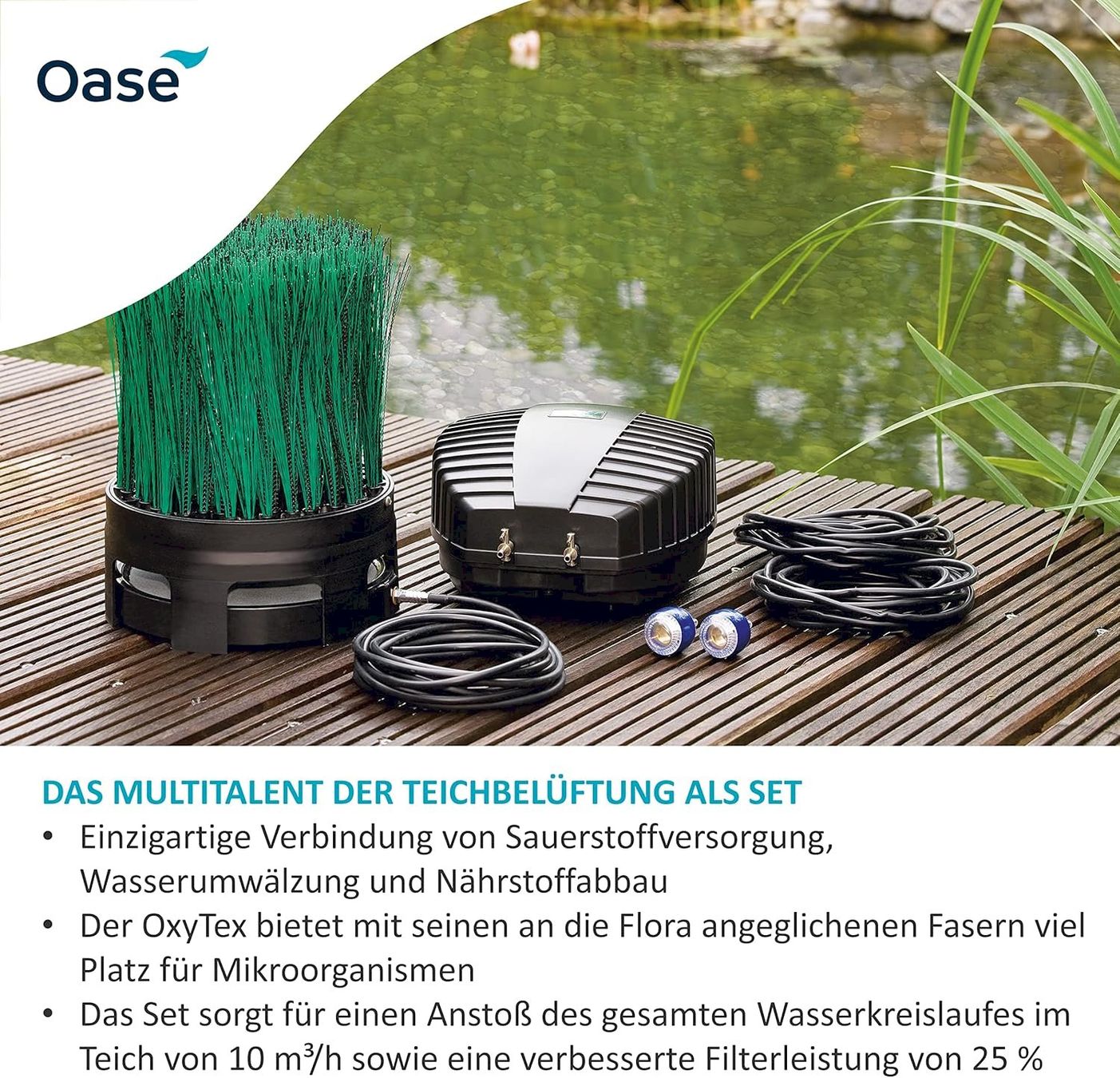 Oase Pumpen & Teile: Oase OxyTex Set 1000 – Neu und originalverpackt aus Bottighofen von zaap 2