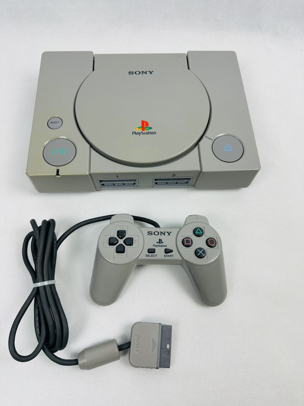 Sony Konsolen: PS1 Bundle Konsole 9 Spiele + Demo one + Controller Konvolut – Gebraucht aus Kappel SO von MyFunBox 1