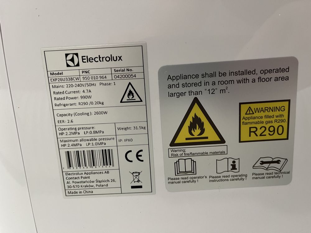 Electrolux Klimagerät 4