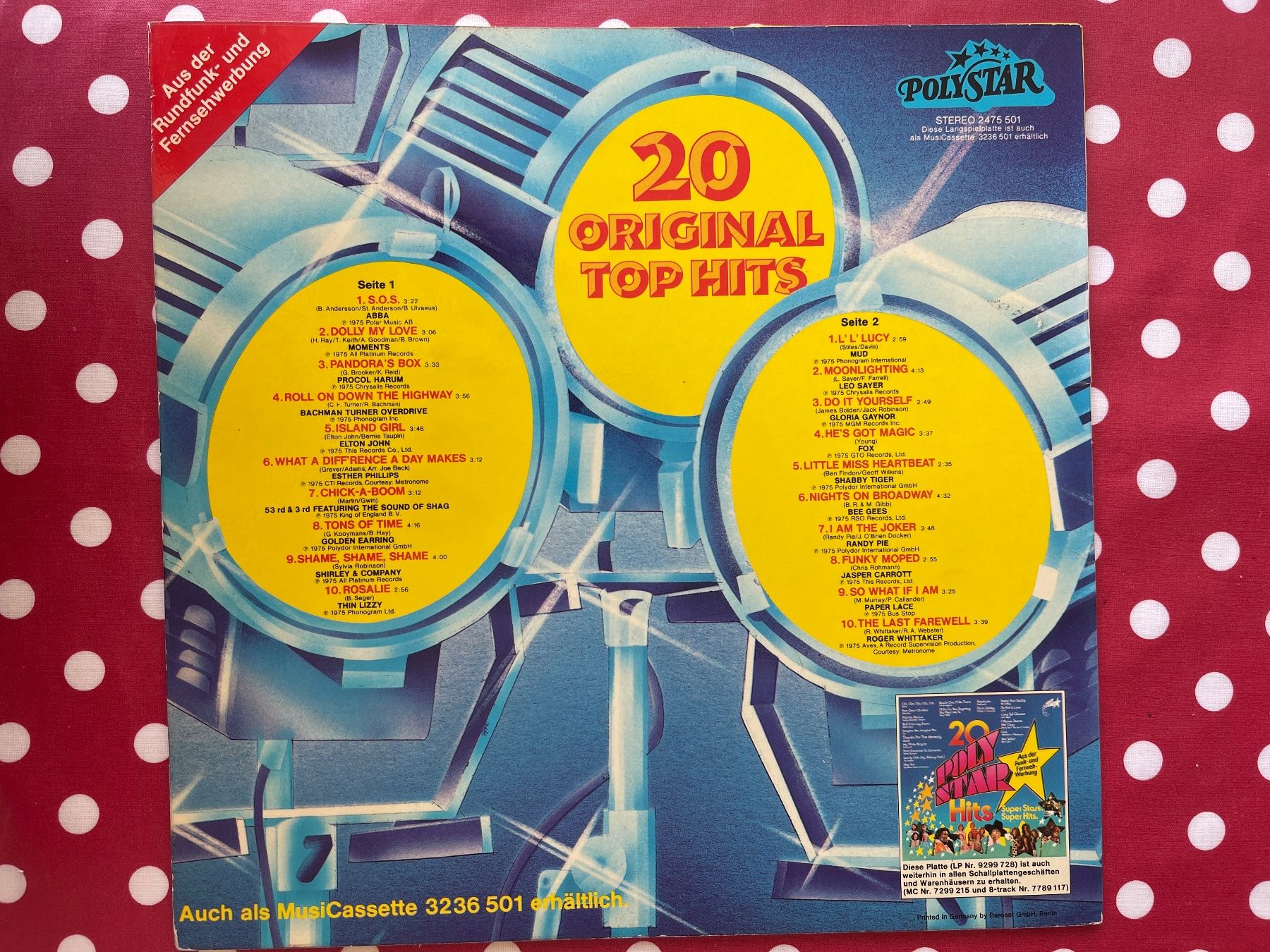 Schallplatten: A631/Polystar 20 Original Top Hits – Gebraucht aus Frutigen von Philippe_jsp 1